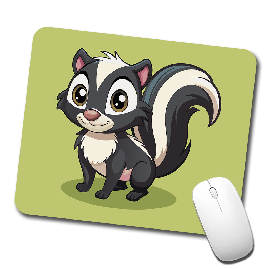 Skunk Cute Low Profile Mouse Pad Mat