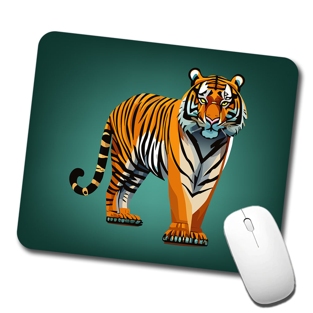 Standing Tiger Low Profile Mouse Pad Mat