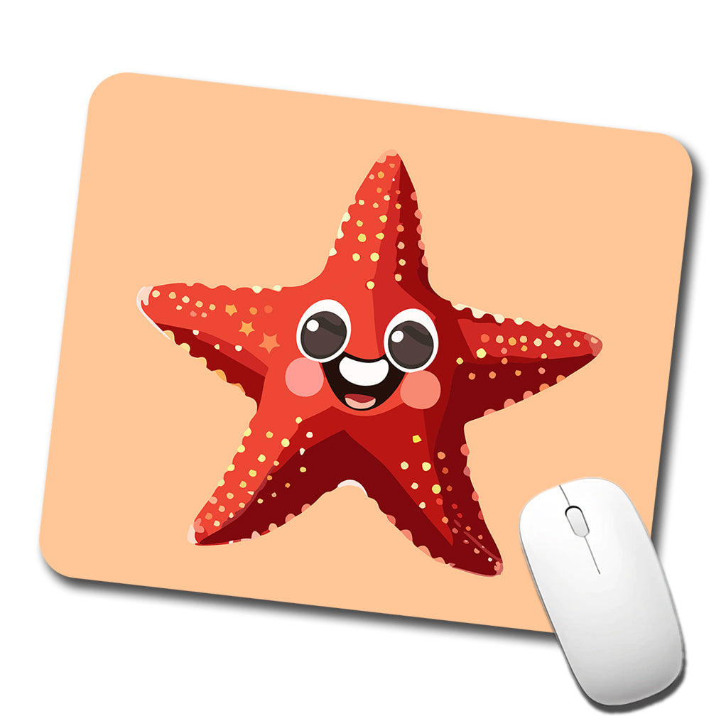 Starfish Star Fish Ocean Animal Funny Low Profile Mouse Pad Mat