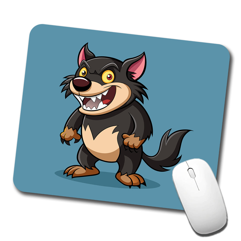 Tasmanian Devil Australian Animal Funny Low Profile Mouse Pad Mat
