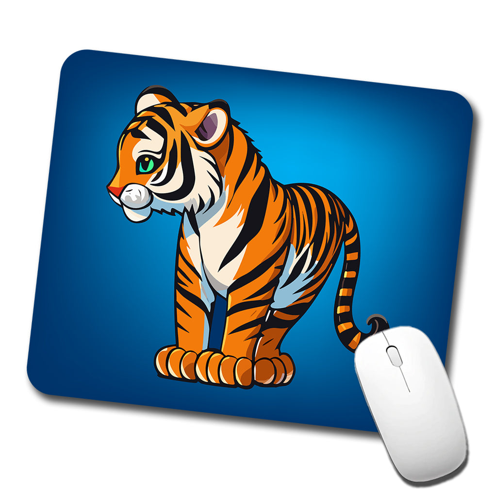 Tiger Cute Standing Low Profile Mouse Pad Mat