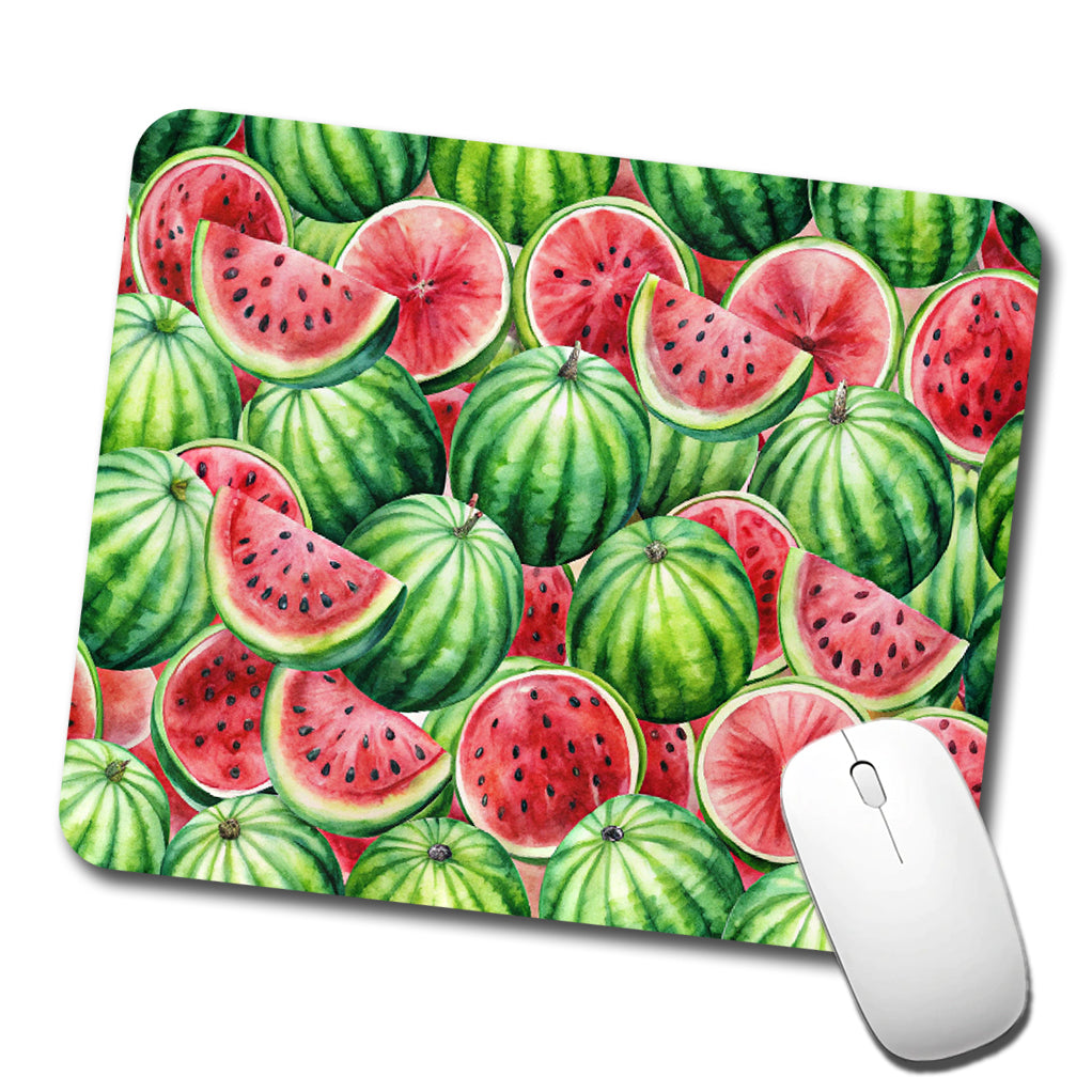 Lots Of Watermelons Low Profile Mouse Pad Mat