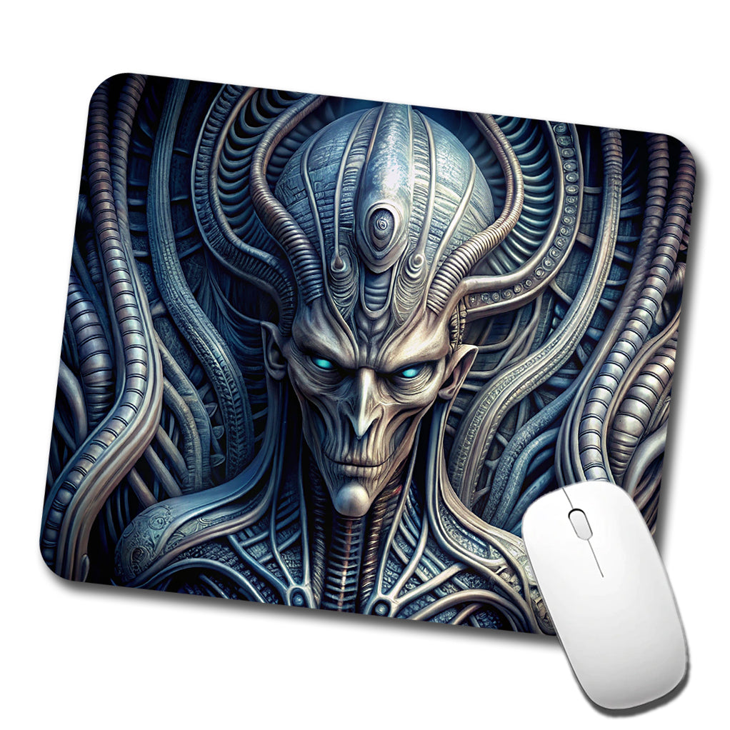 Alien Creature Creepy Horror Sci-Fi Low Profile Mouse Pad Mat
