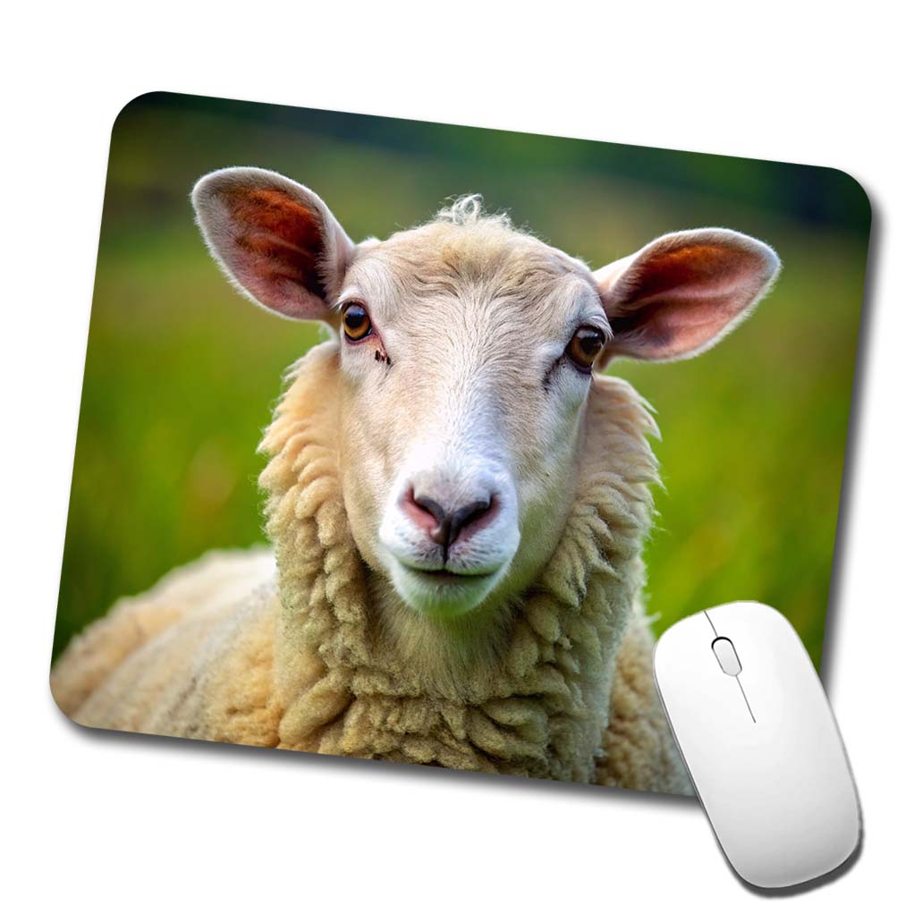 Sheep Low Profile Mouse Pad Mat