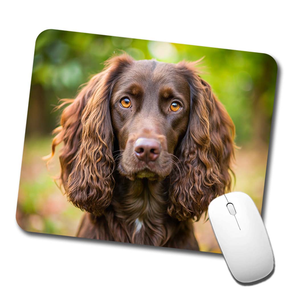 Boykin Spaniel Dog Photo Low Profile Mouse Pad Mat