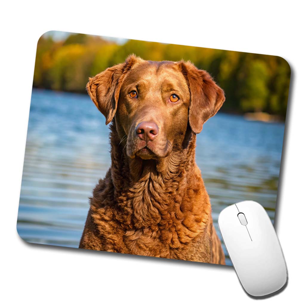 Chesapeake Bay Retriever Dog Photo Low Profile Mouse Pad Mat