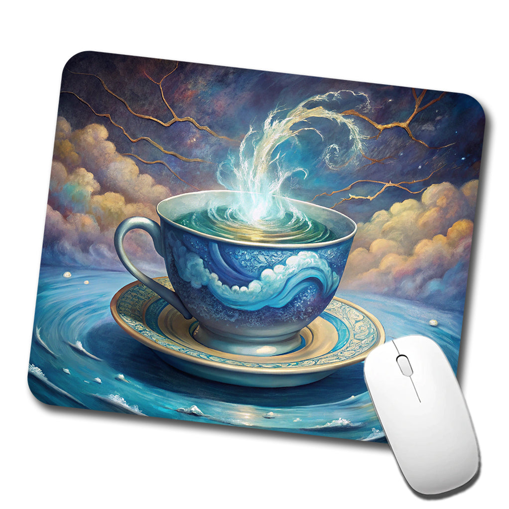 Tempest In A Teacup Low Profile Mouse Pad Mat