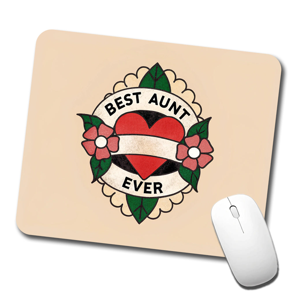 Best Aunt Ever Low Profile Mouse Pad Mat
