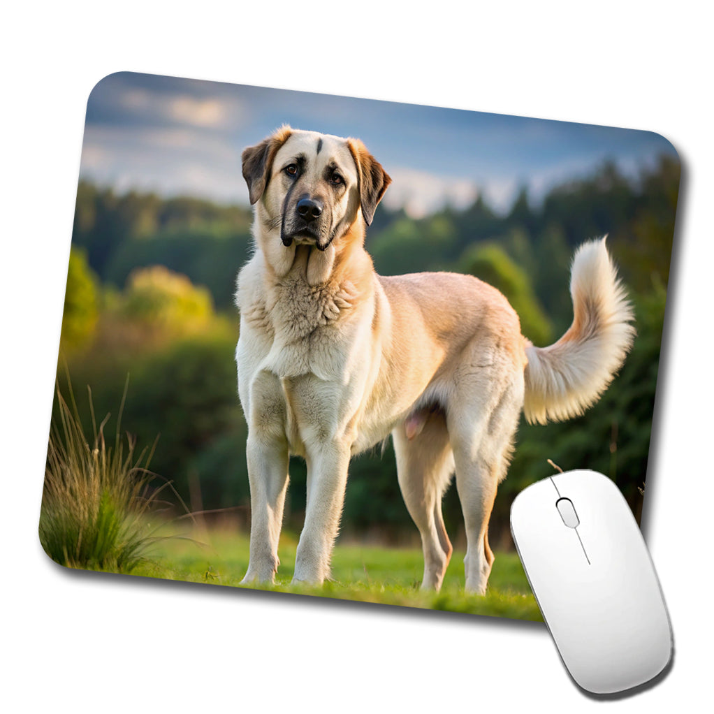 Anatolian Shepherd Dog Photo Low Profile Mouse Pad Mat