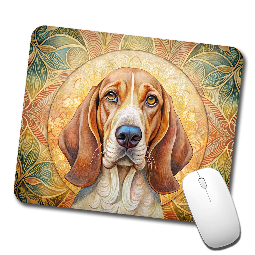 Bracco Italiano Dog Art Nouveau Low Profile Mouse Pad Mat