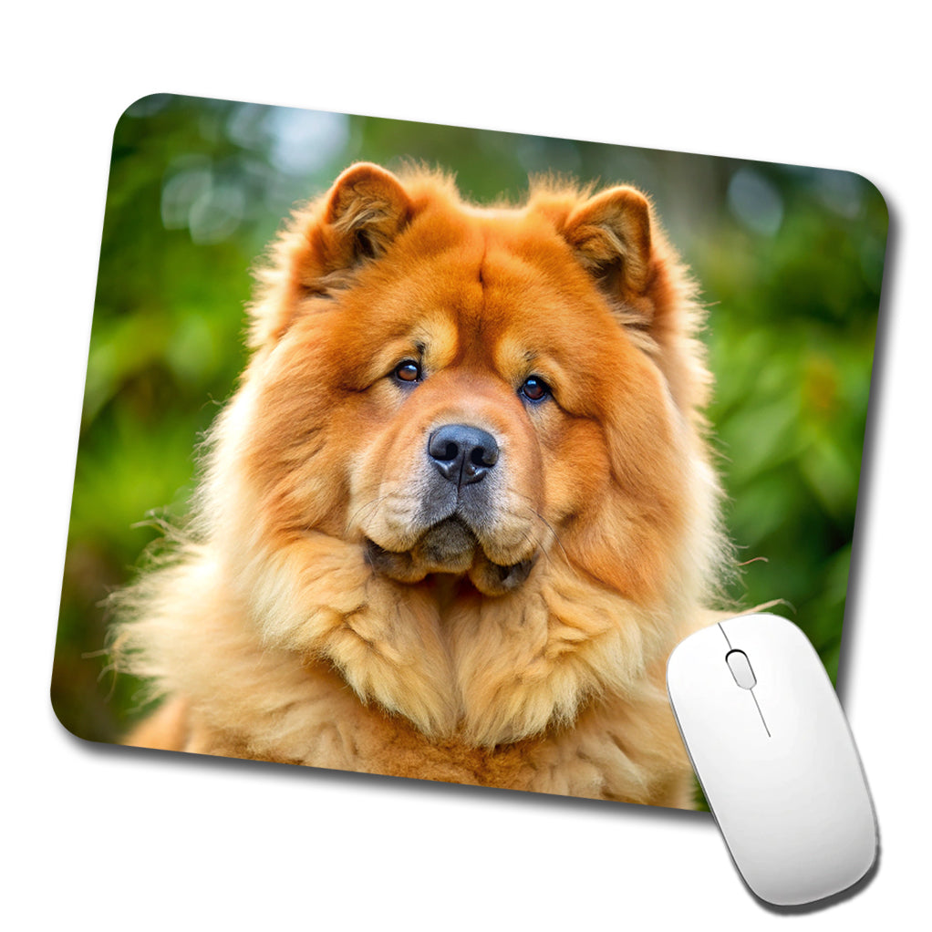 Chow Chow Dog Photo Low Profile Mouse Pad Mat