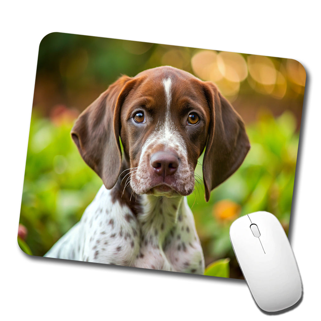 Pointer Dog Puppy Photo Low Profile Mouse Pad Mat