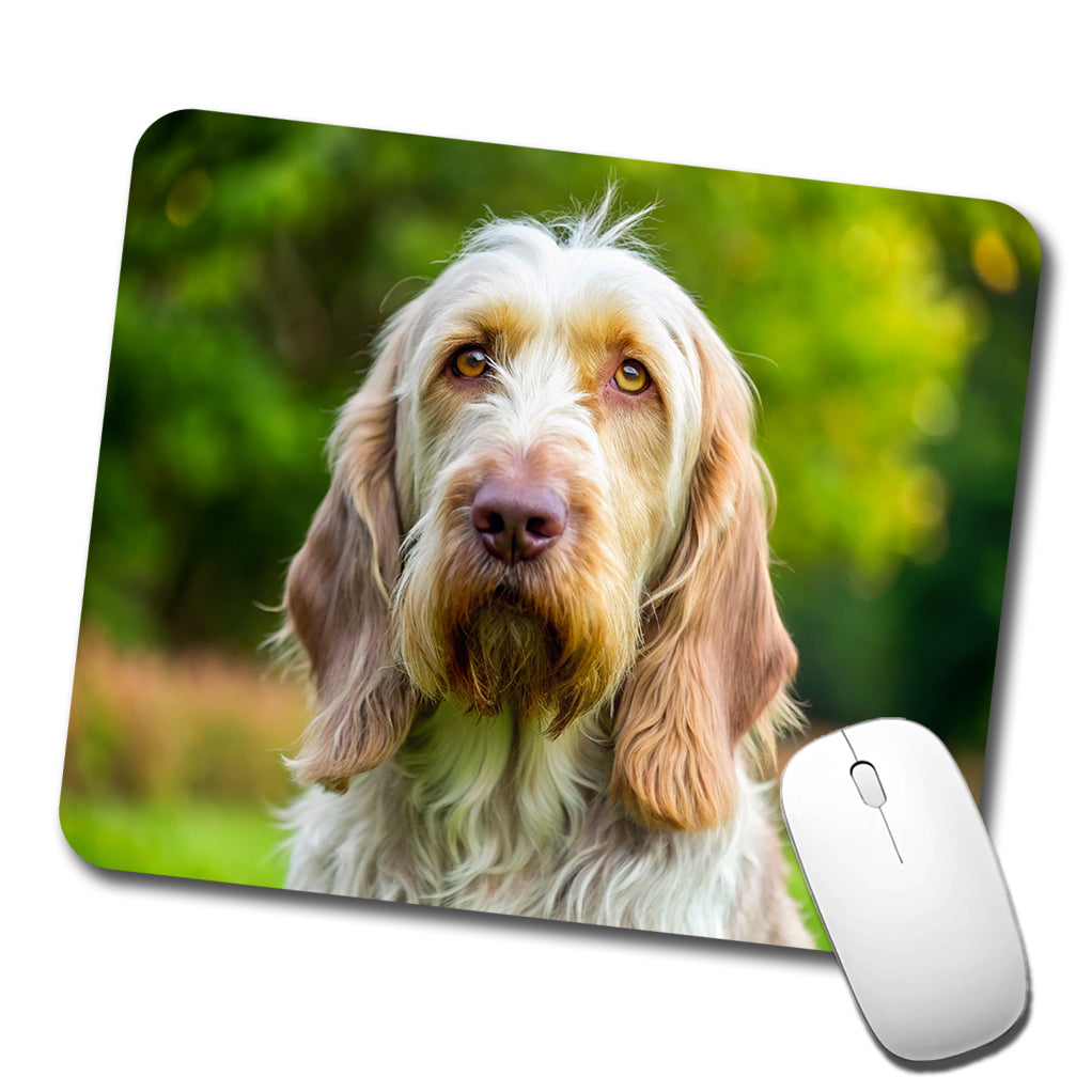 Spinone Italiano Dog Photo Low Profile Mouse Pad Mat