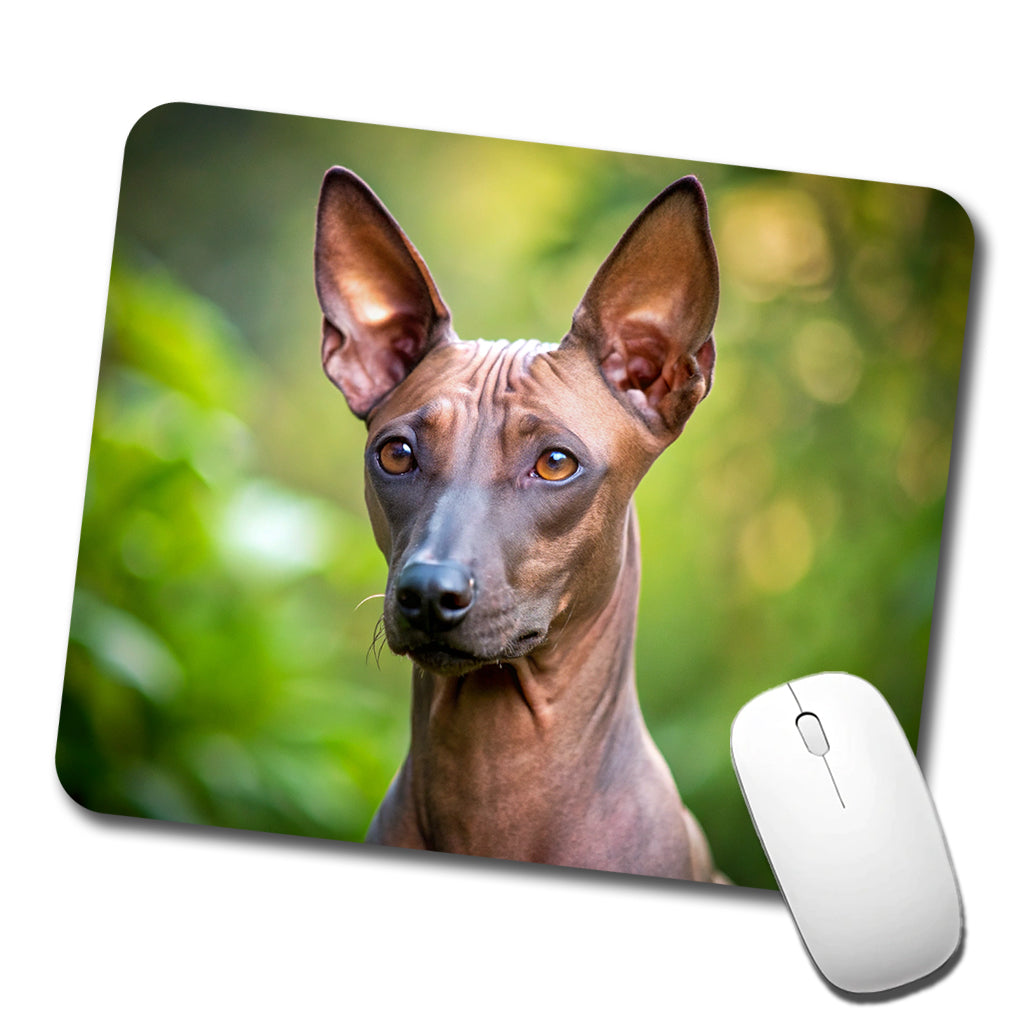 Xoloitzcuintli Xolo Mexican Hairless Dog Photo Low Profile Mouse Pad Mat