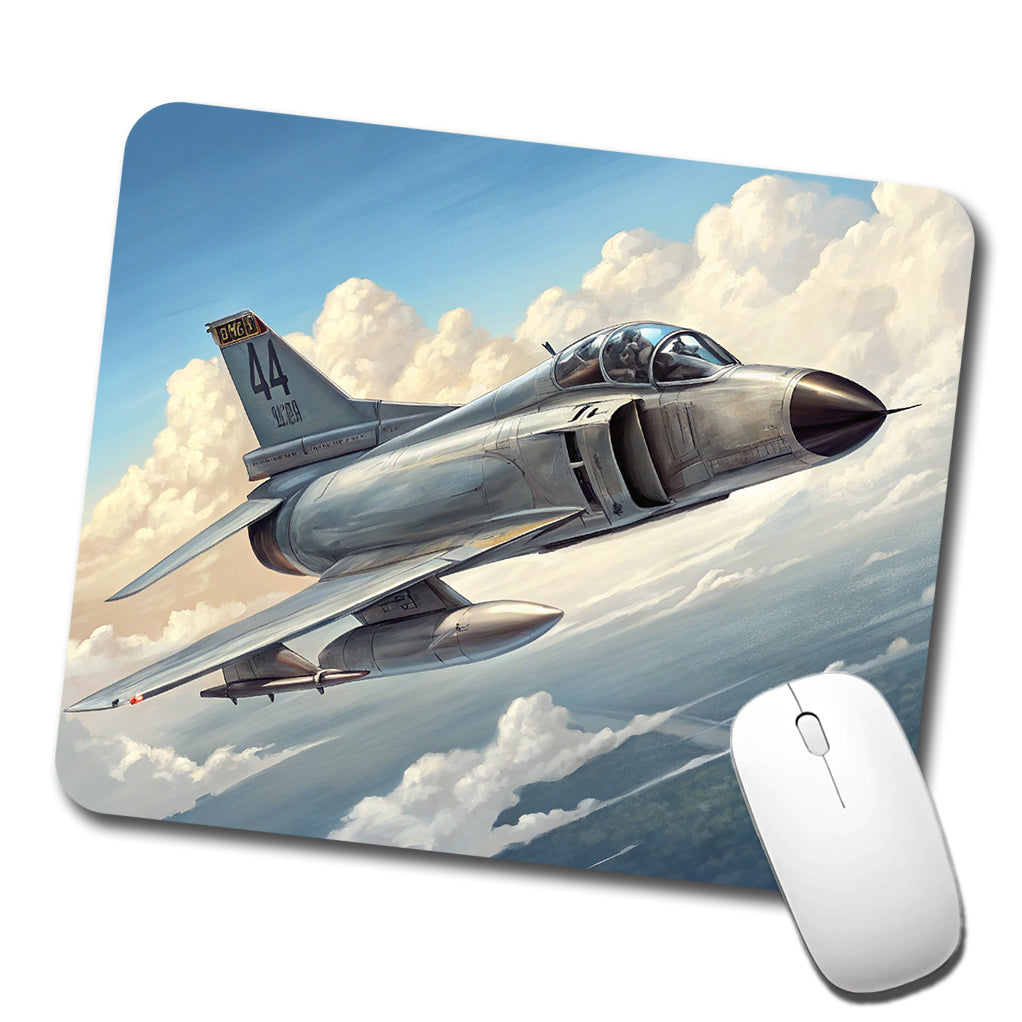 F-4 Phantom II Fighter Bomber Jet Plane Low Profile Mouse Pad Mat