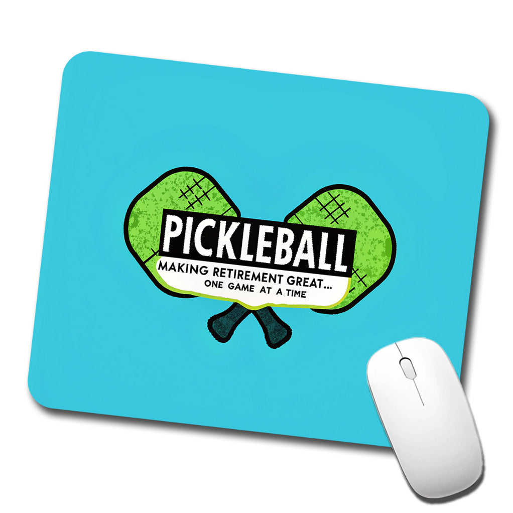 Pickleball Making Retirement Great One Game At A Time Low Profile Mouse Pad Mat