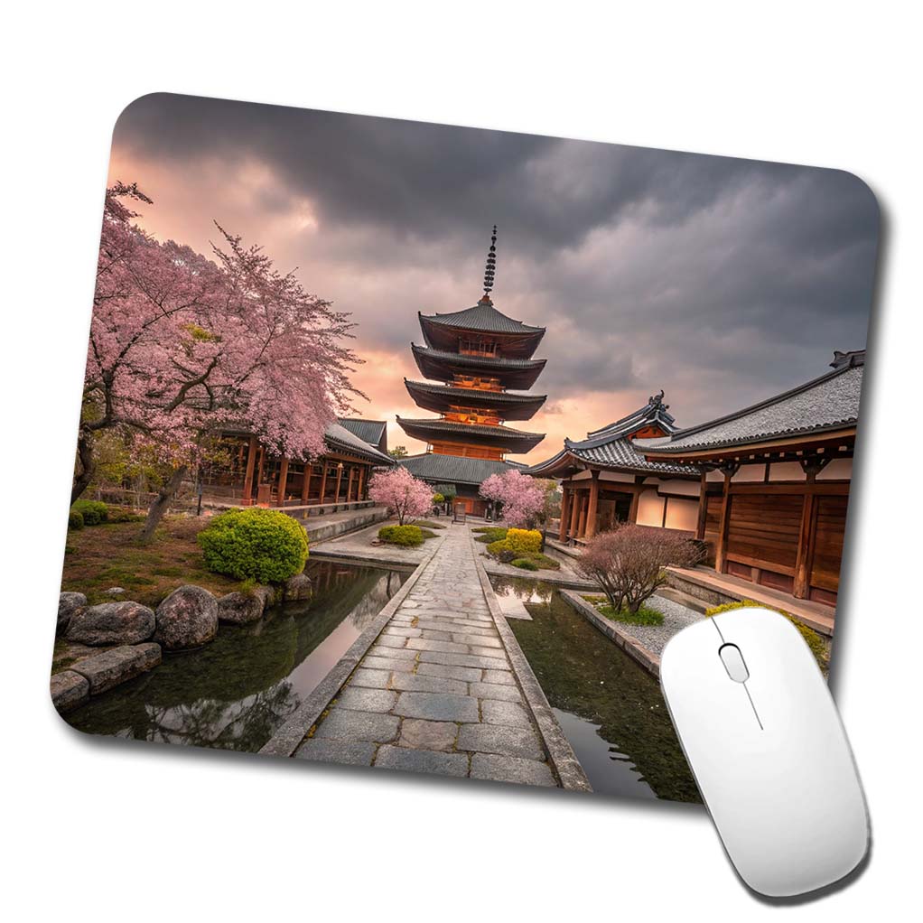 Kyoto Japan Travel Low Profile Mouse Pad Mat