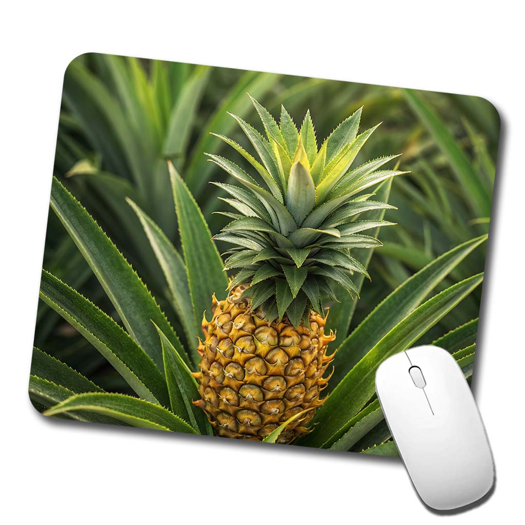 Pineapple Plant Low Profile Mouse Pad Mat