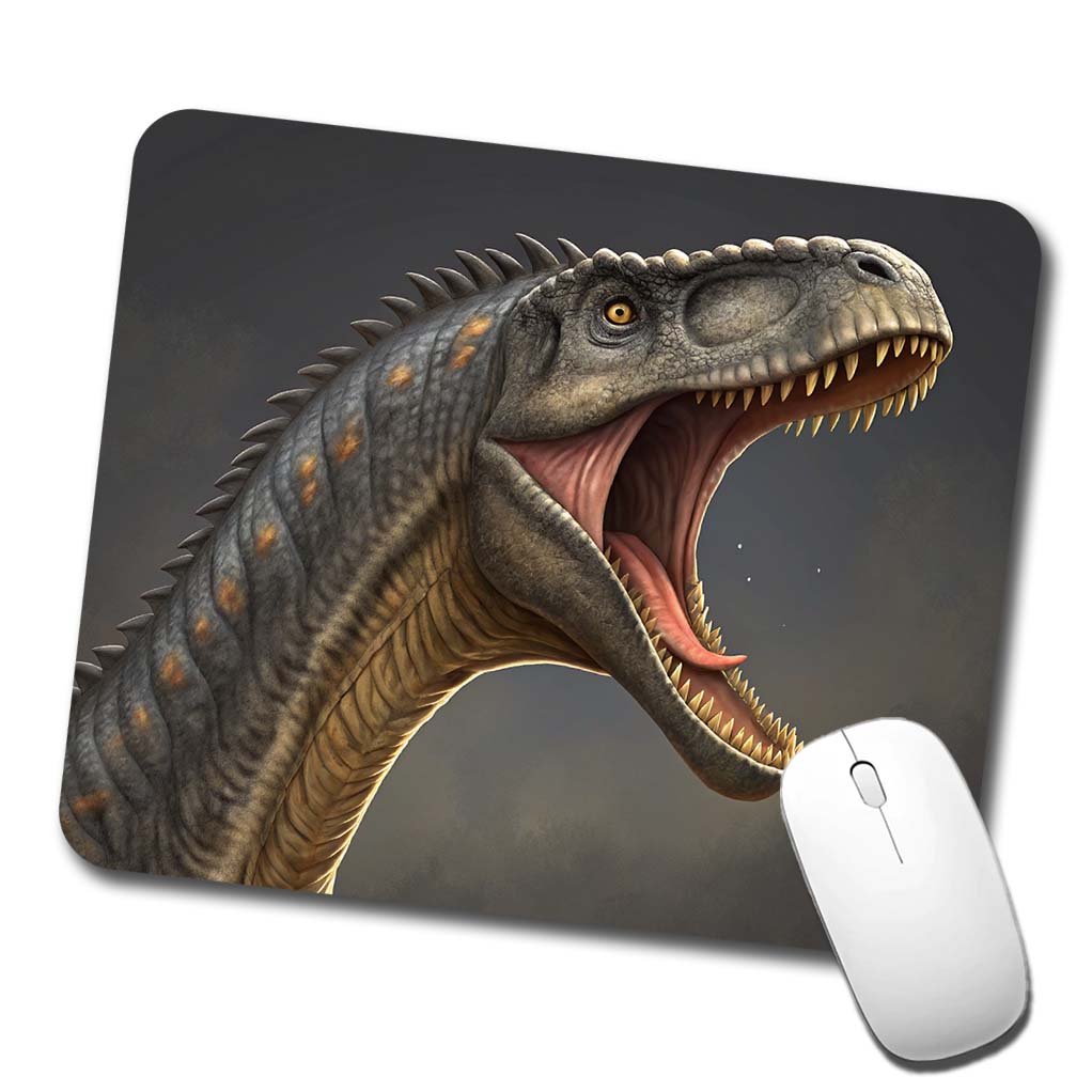 Roaring Apatosaurus Dinosaur Low Profile Mouse Pad Mat