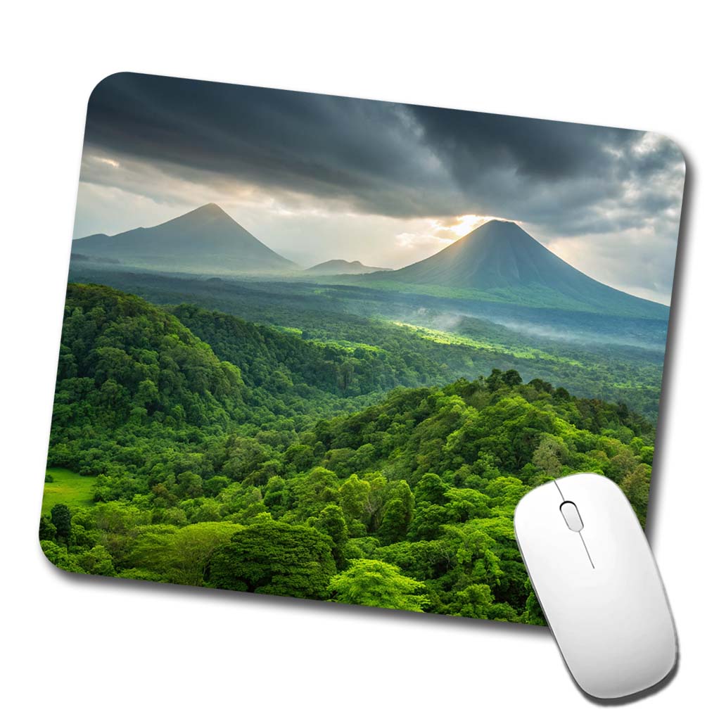 Volcanoes National Park Hawaii Low Profile Mouse Pad Mat