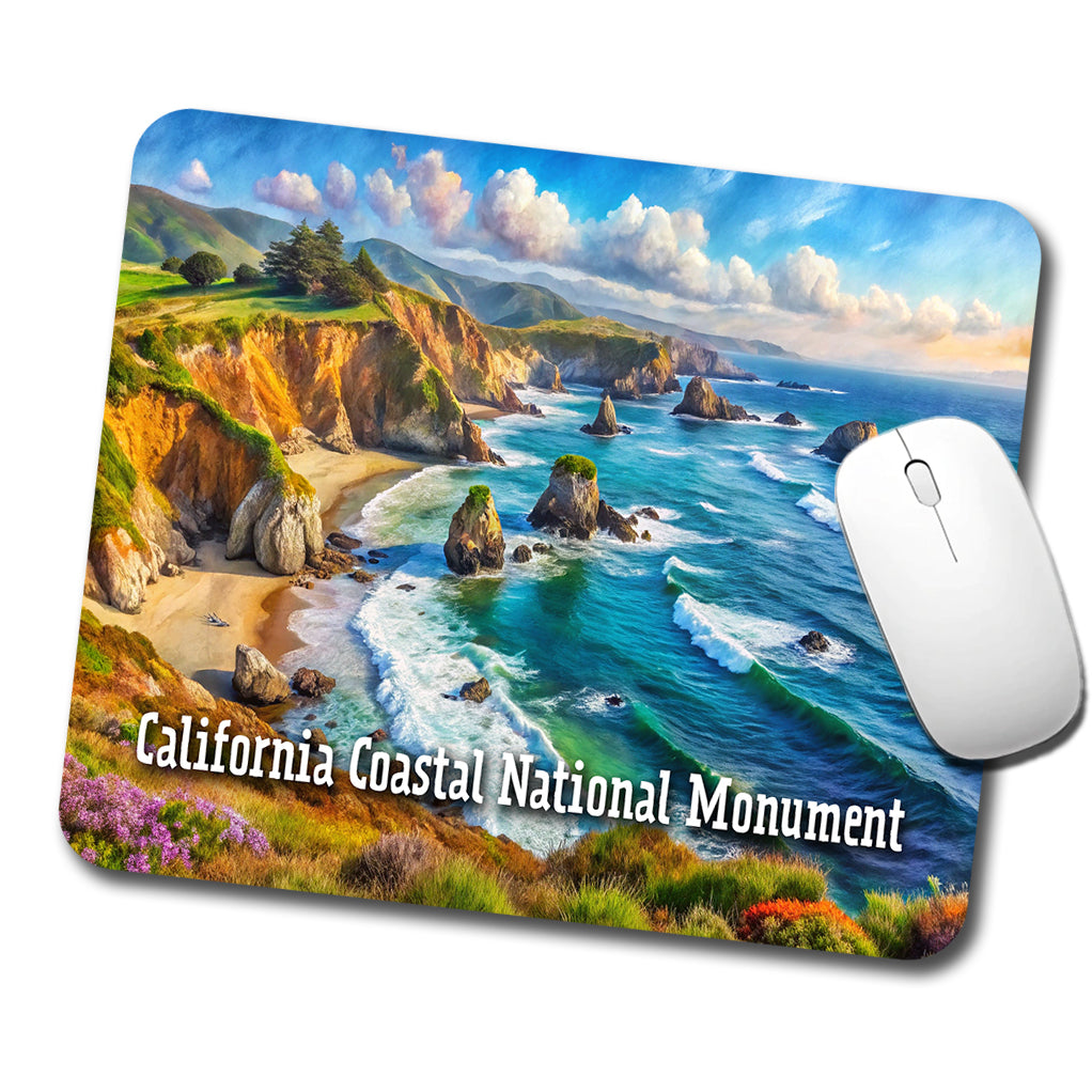 California Coastal National Monument California Low Profile Mouse Pad Mat