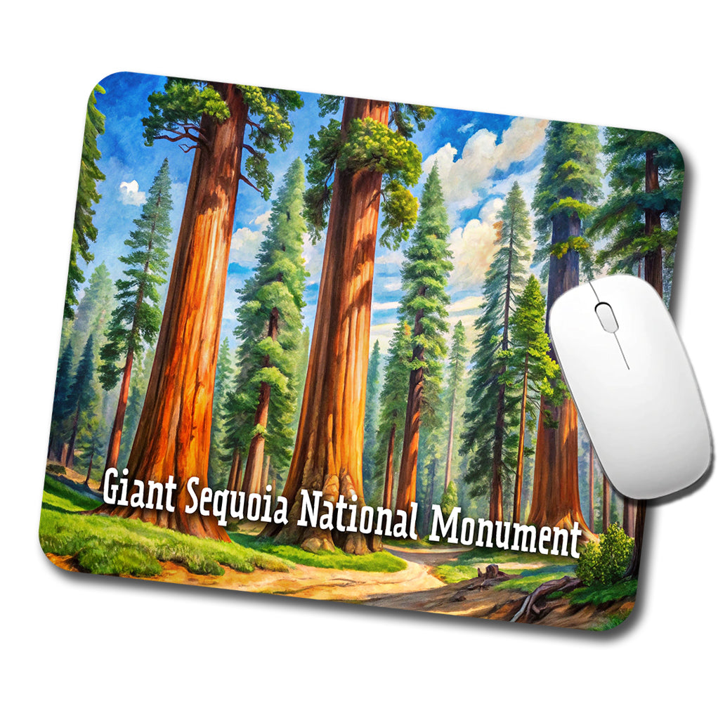 Giant Sequoia National Monument California Low Profile Mouse Pad Mat