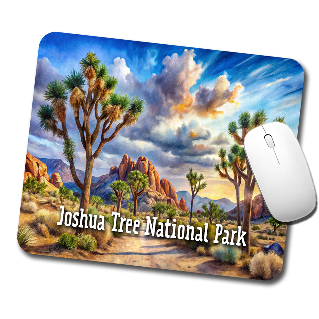 Joshua Tree National Park California Low Profile Mouse Pad Mat