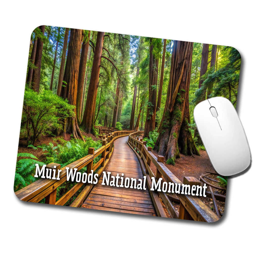 Muir Woods National Monument California Low Profile Mouse Pad Mat