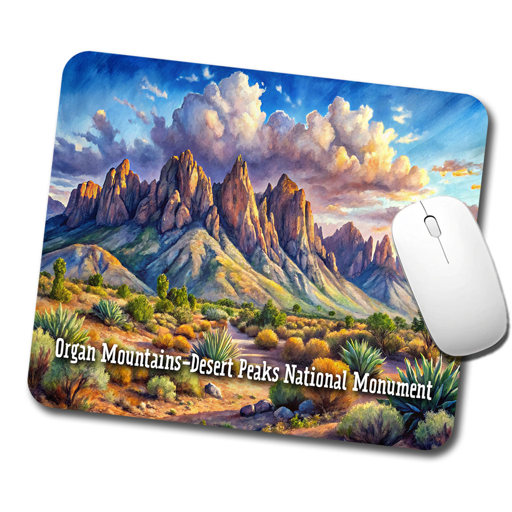 Organ Mountains-Desert Peaks National Monument New Mexico Low Profile Mouse Pad Mat