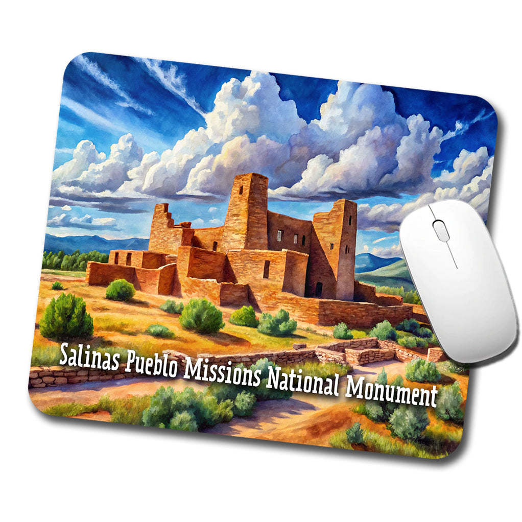Salinas Pueblo Missions National Monument New Mexico Low Profile Mouse Pad Mat