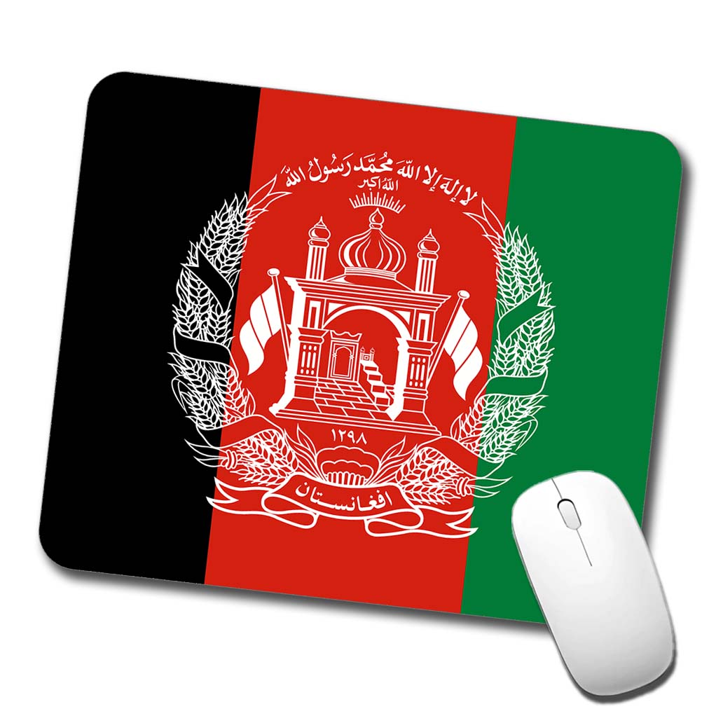 Afghanistan Country Flag Low Profile Mouse Pad Mat