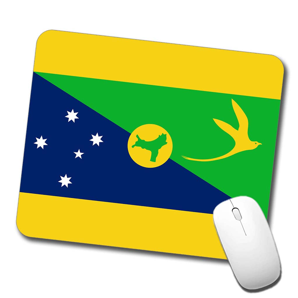 Christmas Island Country Flag Low Profile Mouse Pad Mat