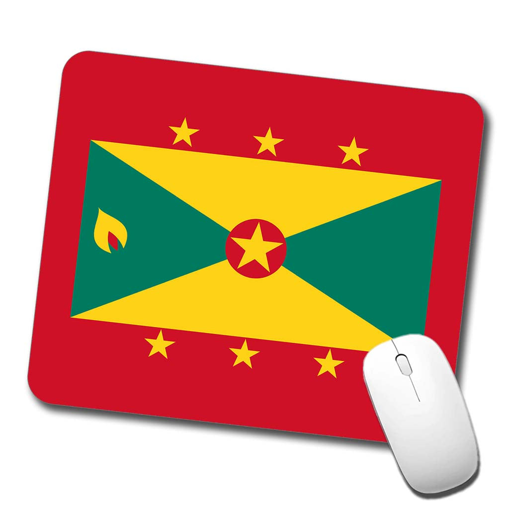 Grenada Country Flag Low Profile Mouse Pad Mat