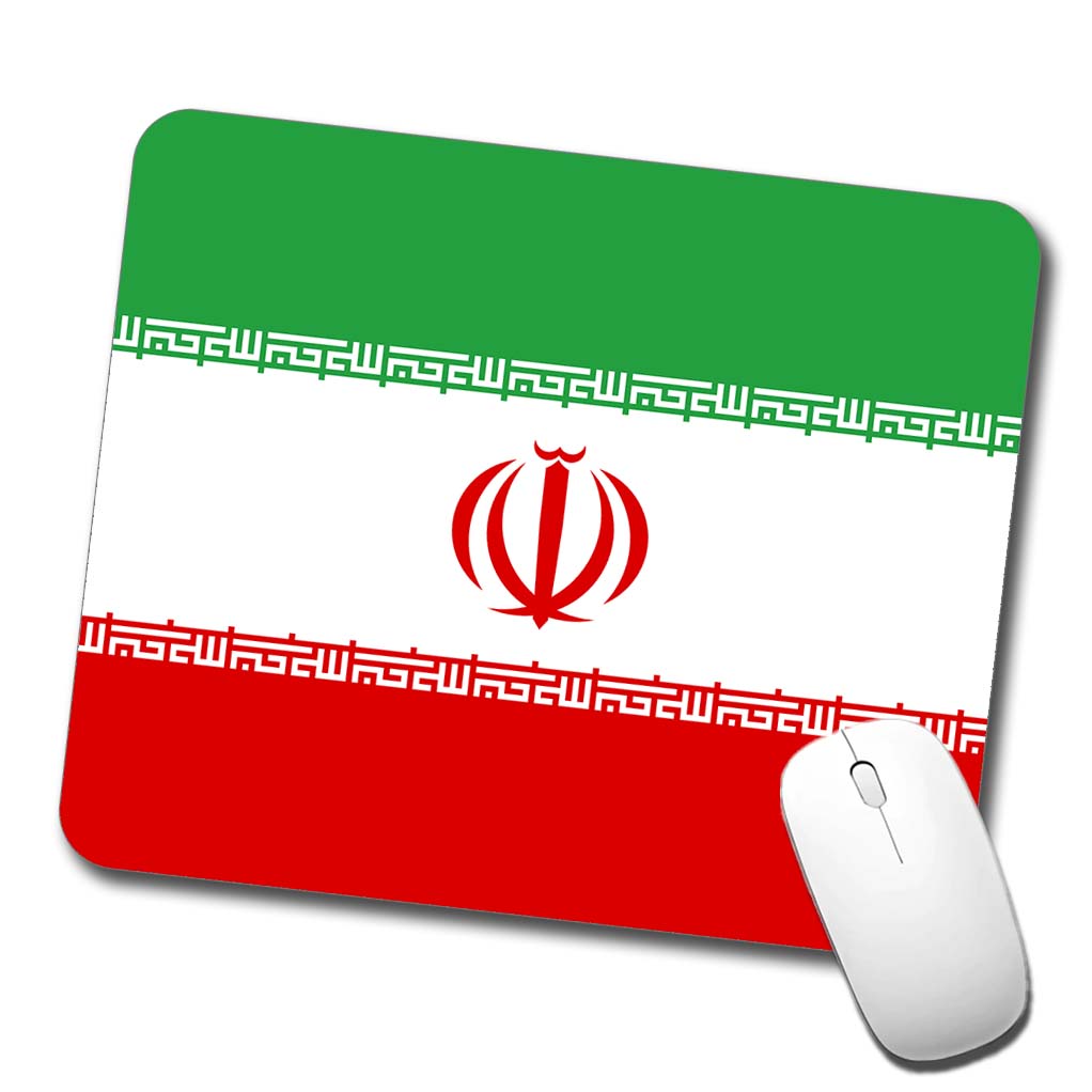 Iran Country Flag Low Profile Mouse Pad Mat