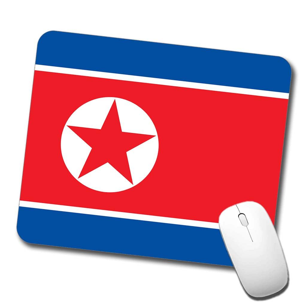 Korea (the Democratic People's Republic of) Country Flag Low Profile Mouse Pad Mat