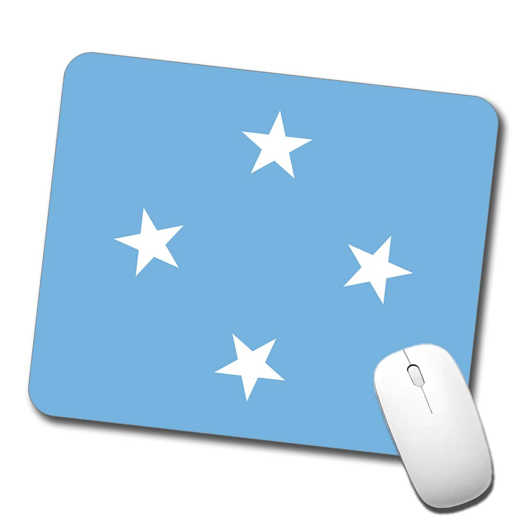 Micronesia Country Flag Low Profile Mouse Pad Mat