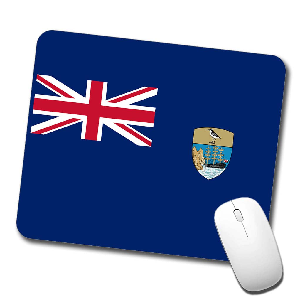 Saint Helena, Ascension and Tristan da Cunha Country Flag Low Profile Mouse Pad Mat