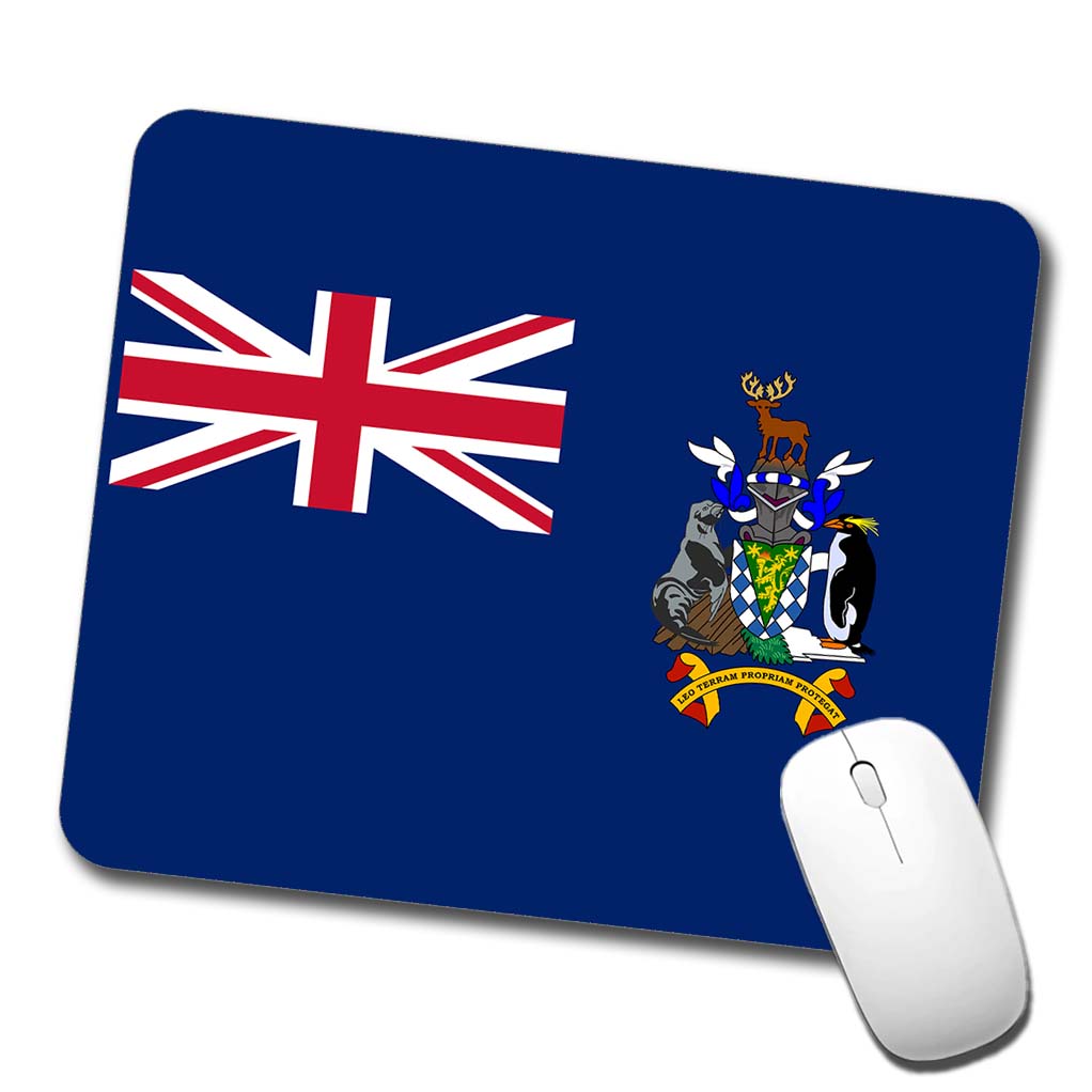 South Georgia and the South Sandwich Islands Country Flag Low Profile Mouse Pad Mat