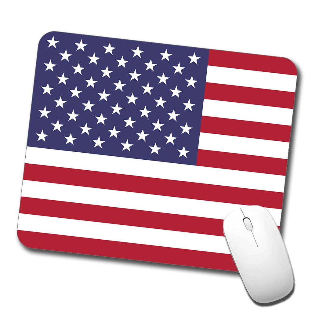 United States of America Country Flag Low Profile Mouse Pad Mat