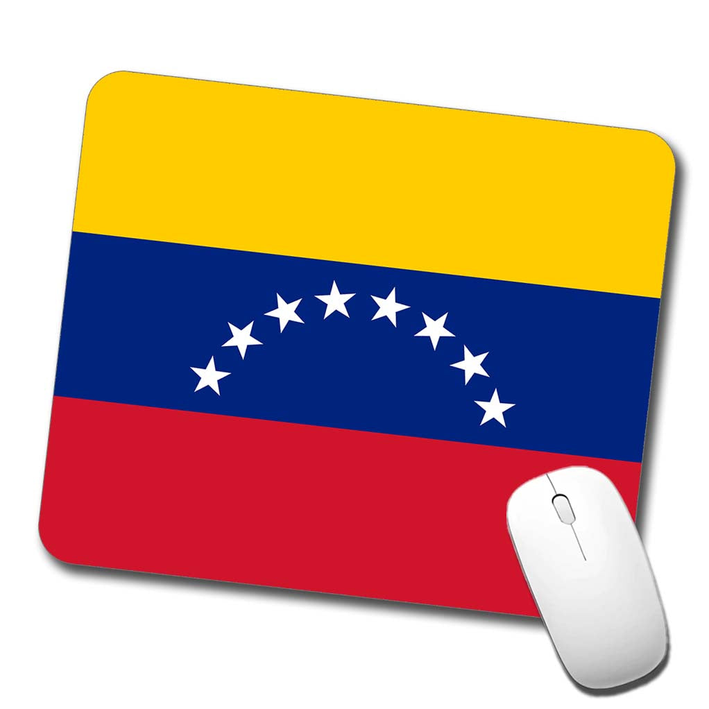 Venezuela Country Flag Low Profile Mouse Pad Mat