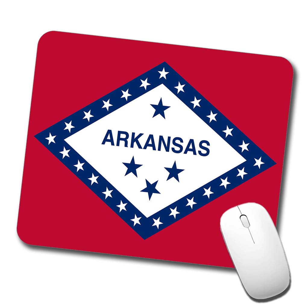 Arkansas AR State Flag Low Profile Mouse Pad Mat