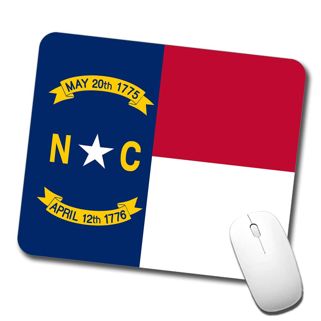 North Carolina State Flag Low Profile Mouse Pad Mat