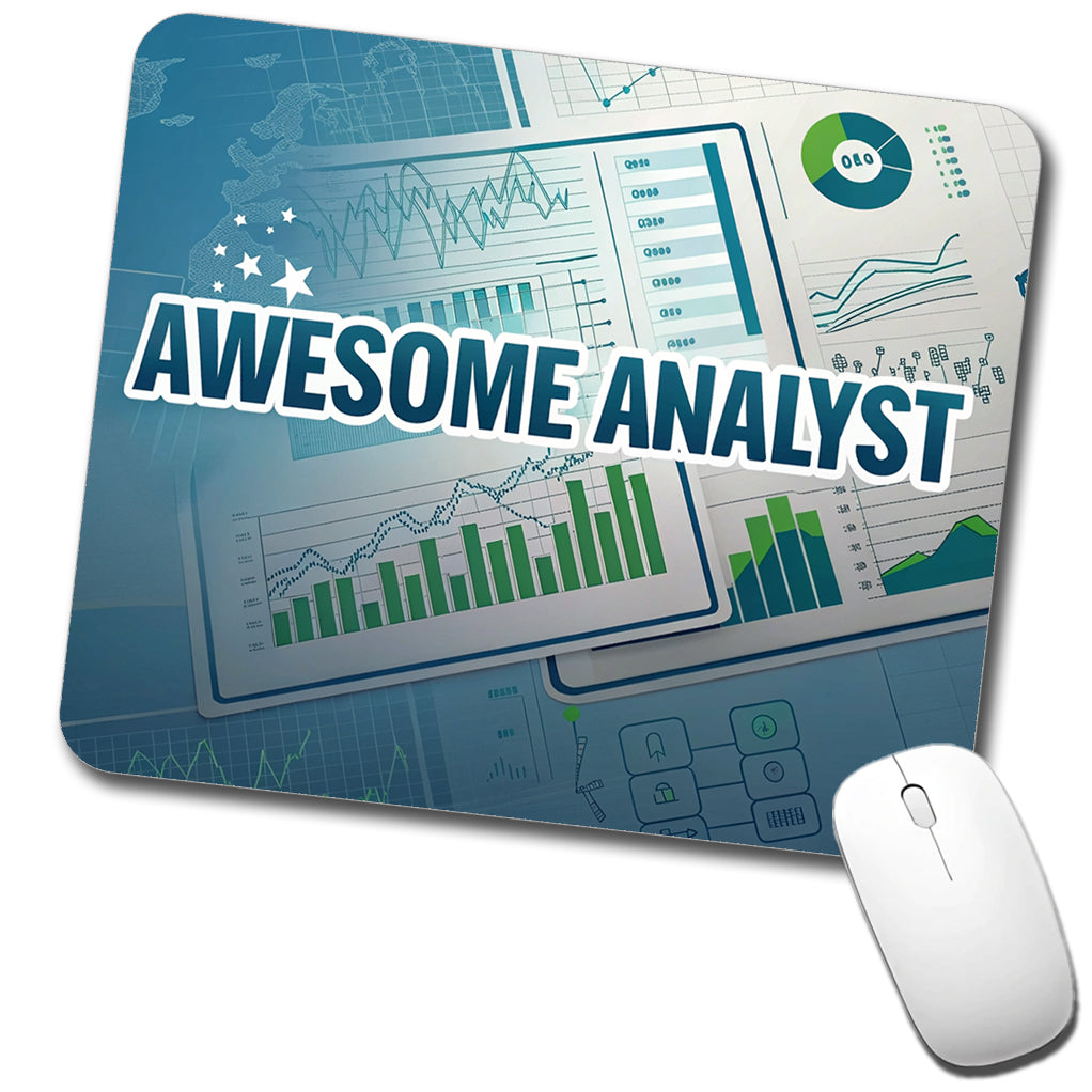 Awesome Analyst Reporting Inspirational Low Profile Mouse Pad Mat