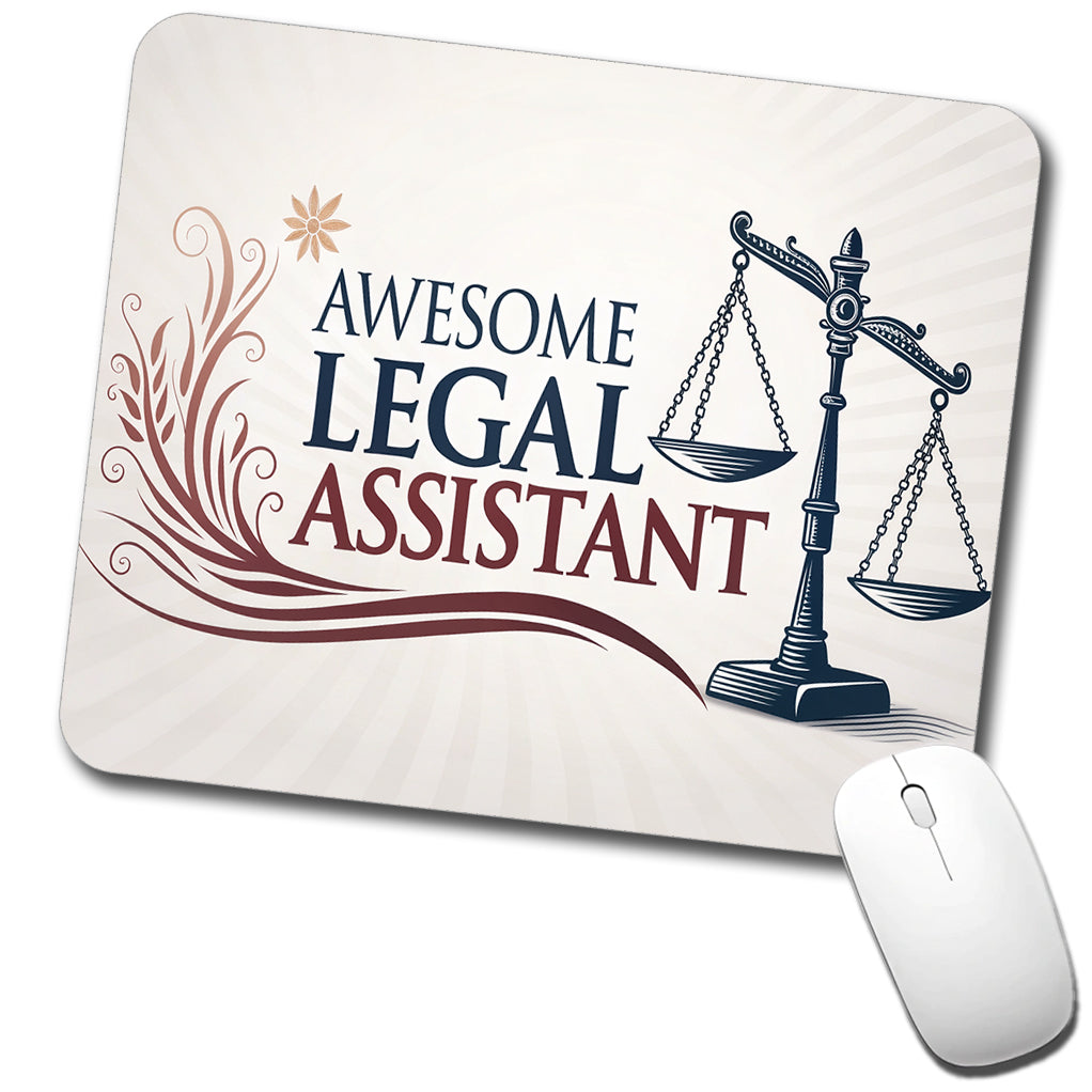 Awesome Legal Assistant Inspirational Scales Of Justice Low Profile Mouse Pad Mat
