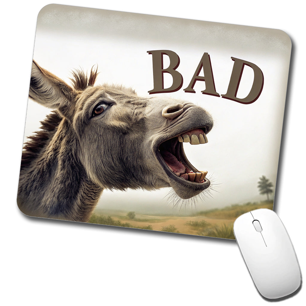 Bad Donkey Funny Low Profile Mouse Pad Mat