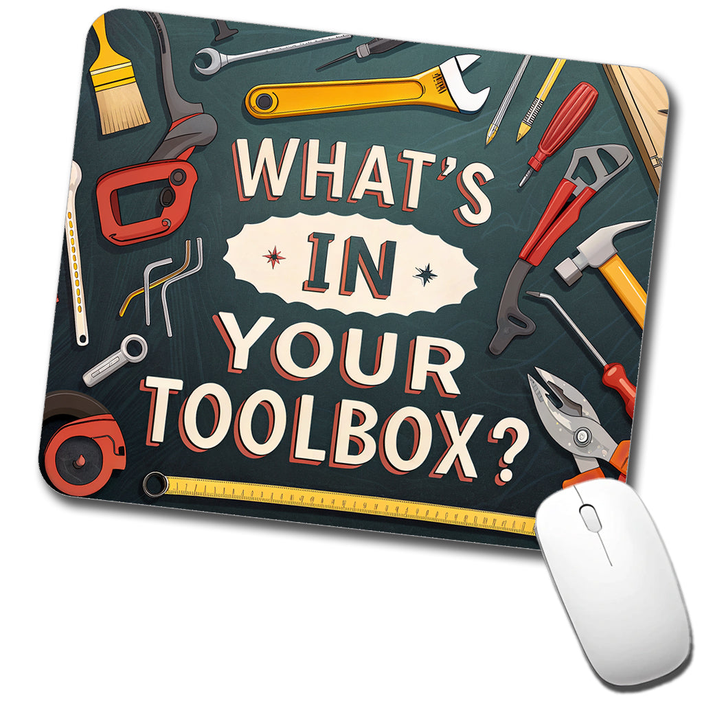 What's In Your Toolbox Low Profile Mouse Pad Mat