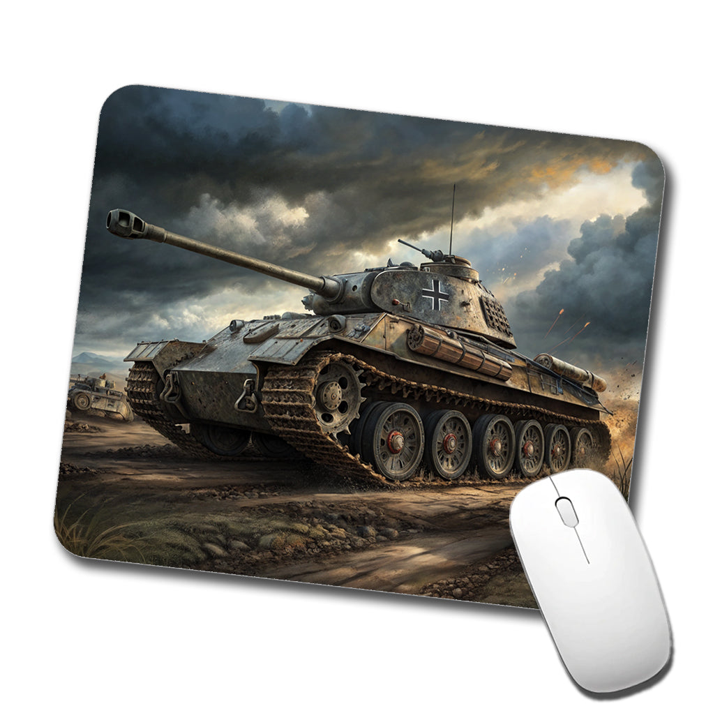 German Panther WWII Tank Low Profile Mouse Pad Mat