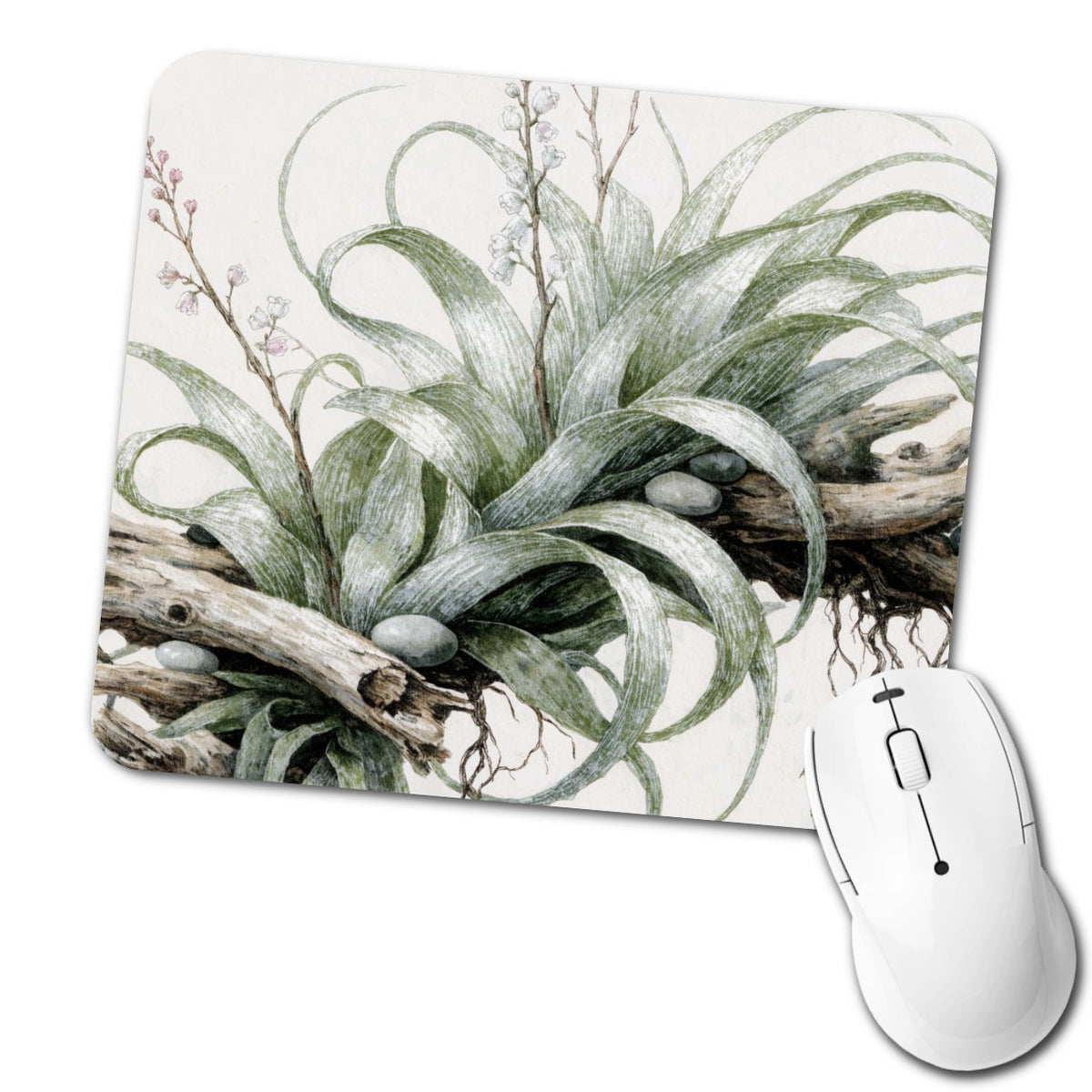 Air Plant Botanical Collection Low Profile Mouse Pad Mat