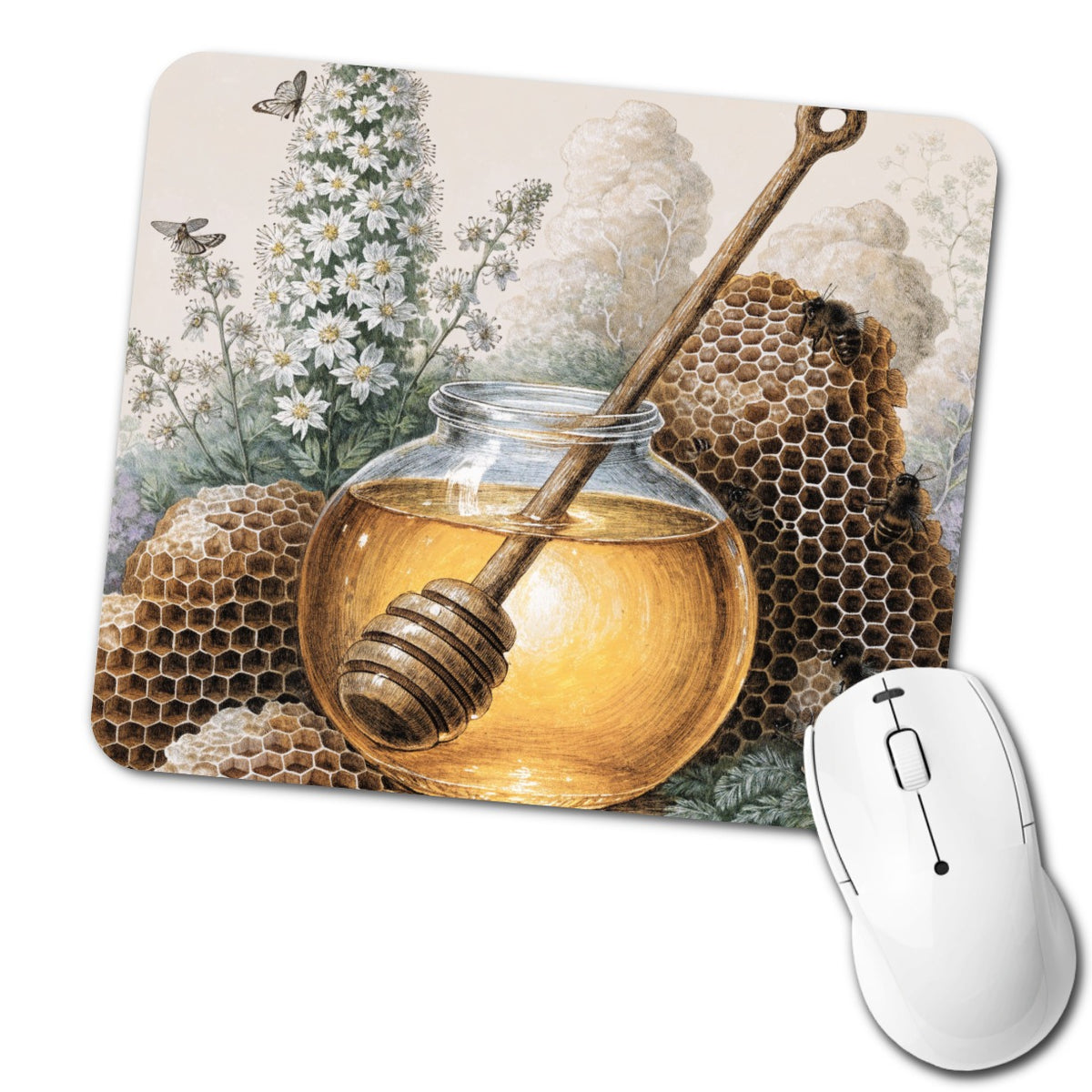 Artisan Honey Harvest Low Profile Mouse Pad Mat