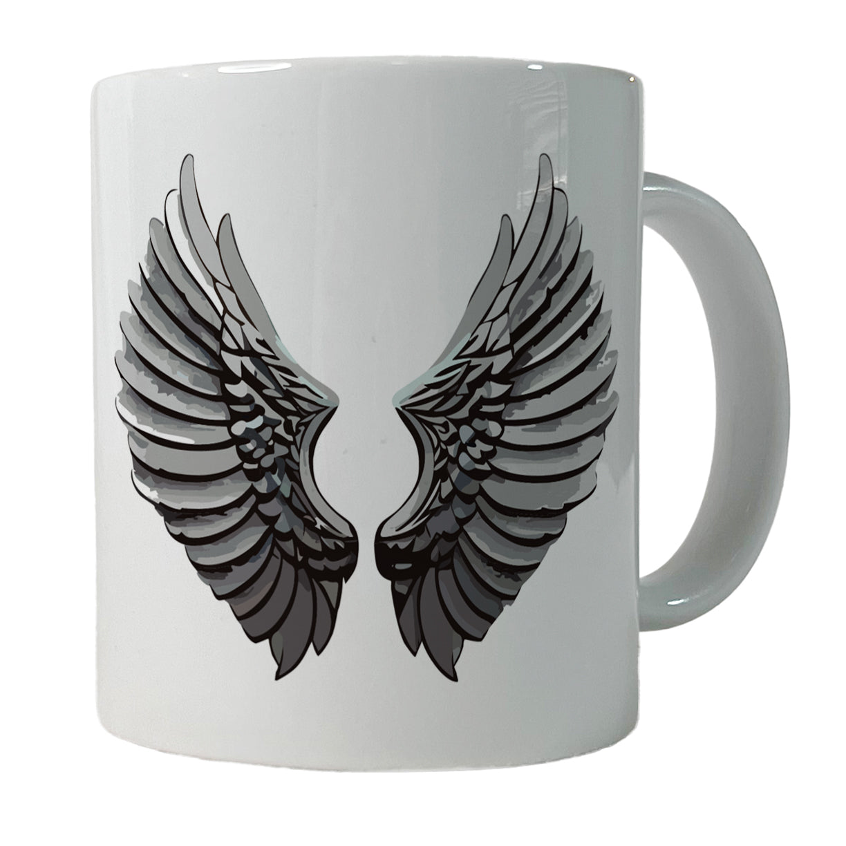 Angel Wings Pair Ceramic Tea Coffee Mug Cup - 11oz
